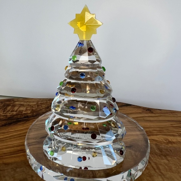 PartyLite Crystal Christmas Tree Tea Light Holder Holiday Decor - Picture 2 of 13